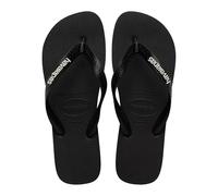 Havaianas Logo Filete Herren FlipFlop Black/White/Black 41 EU