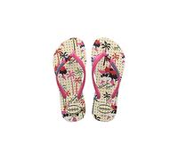 Havaianas Mädchen Disney Cool Flipflop,Weiß / Rosa Fluss,29/30 EU