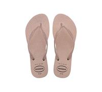 Havaianas Mädchen Slim Glitter Gloss Flip flops, Ballettrose 23/24 EU