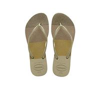 Havaianas Mädchen Slim Palette Glow Flip flops, Sandgrau 23/24 EU