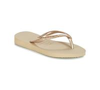 Havaianas Mädchen Slim Zehentrenner, 29/30 EU, Gold Sand Grey Light Golden