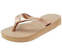 Havaianas Mädchen Top Tiras Flip-Flop, rotgoldfarben, Größe 27/28, rose gold