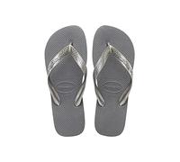 Havaianas Mädchen Top Tiras Flip flops, Stahlgrau 29/30 EU