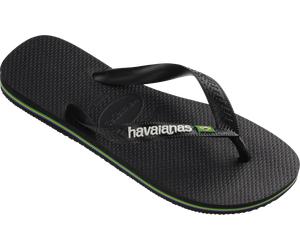 Havaianas Men's Brazil Logo Black/Black 45/46