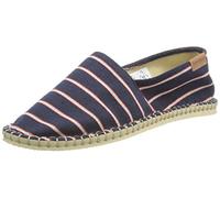 Havaianas Origine Iv Print, Espadrille, Unisex, Erwachsene, Sand, Marineblau, Rot, 7 UK Narrow