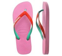 Havaianas Schuhe Brasil Logo Kids, Pink/Limonade, 7 UK Child