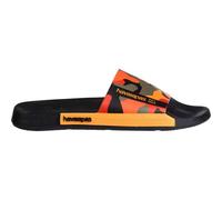 HAVAIANAS SLIDE PRINT Unisex Pantoffeln, schwarz, größe 39/40 37/38
