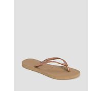 Havaianas Slim Crystal Sw Ii Flip-flops Für Damen In Gold 4145651-3581 Golden 36;35