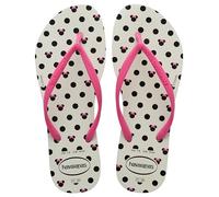 Havaianas Slim Disney (Mini Me) Mädchen FlipFlop White/Pink Flux 29 EU