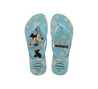 Havaianas - Slim Disney Stylish, bequeme, leichte und stilvolle Badelatschen, Disney-Designs, schmale Riemen und rutschfeste Sohle, Damen