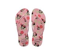Havaianas - Slim Disney Stylish, bequeme, leichte und stilvolle Badelatschen, Disney-Designs, schmale Riemen und rutschfeste Sohle, Damen