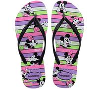 Havaianas - Slim Disney Stylish, bequeme, leichte und stilvolle Badelatschen, Disney-Designs, schmale Riemen und rutschfeste Sohle, Damen