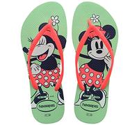 Havaianas - Slim Disney Stylish, bequeme, leichte und stilvolle Badelatschen, Disney-Designs, schmale Riemen und rutschfeste Sohle, Damen