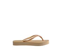 Havaianas - Slim Flatform, elegante, langlebige und vielseitige Badelatschen, mit 2,5 cm dicker Sohle, dünne Riemen, Damen