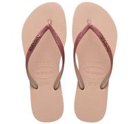 Havaianas Slim Glitter II J - Zehensandalen - Mädchen 29/30 BR Pink