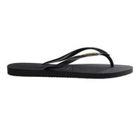 Havaianas Slim Logo Metallic Black/Gold Gr. 37/38