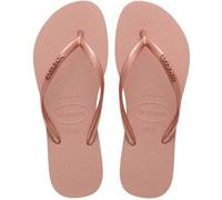 Havaianas Slim Logo Metallic Damen Flip-Flops beige/gold - 35-36
