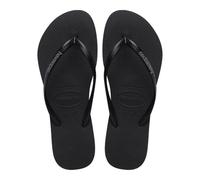 Havaianas Slim Logo Pop Up Damen FlipFlop Black/Steel Grey 41 EU