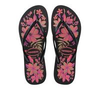 Havaianas Slim Organic Damen FlipFlop Black/Grey/Gold 35 EU