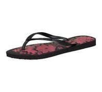 Havaianas Slim Organic Zehentrenner Damen schwarz 41