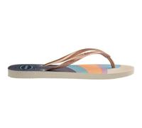 Havaianas - Women's Slim Palette Glow - Sandalen, Gr. 41-42 Brazil 39/40, bunt (Beige)
