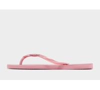 Havaianas Slim Square Logo Metallic Flip Flops Women's - Damen, Rosa - 39/40