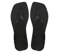 Havaianas - Soleil, stilvolle, langlebige und bequeme T-förmige Sandalen mit Riemenverschluss hinten, Wellenschnallen und profilierter Sohle, Damen