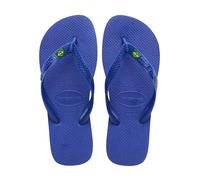 Havaianas - Top Brasil, Comfortable, Durable and Lightweight Flip-Flops, with Non-Slip Sole, Brazilian Flag on the Straps, Adults Unisex, Marineblau, 45/46 EU