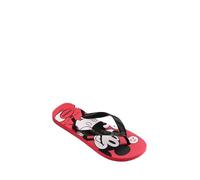 Havaianas Top Disney, Flip Flop Unisex Adults, Ruby Red Black, 10/11 UK