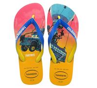 Havaianas - Top Fortnite, bequeme, strapazierfähige und leichte Badelatschen, Design mit ikonischen Momenten des Games, rutschfeste Sohle, Unisex Erwachsene