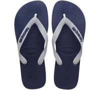 Havaianas Top Logo Pop Up, Unisex Flipflop, Navy / Gray Ice, 35/36