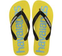 Havaianas - Top Logomania 2 - Sandalen, Gr. 45-46 Brazil 43/44, bunt (White/Black)