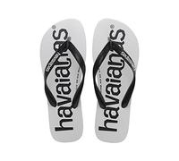 Havaianas - Top Logomania, Bequeme, Robuste und Leichte Badelatschen, Sohle mit Großem Logo, Unisex Erwachsene