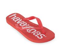 Havaianas Top Logomania Unisex FlipFlop Ruby Red 33 EU