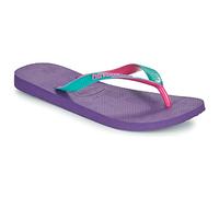 Havaianas - Top Mix, Bequeme, Robuste und Leichte Badelatschen mit Brasilianischer Flagge, Zweifarbigen Riemen und Rutschfesten Sohlen, Unisex Erwachsene
