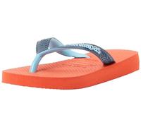 Havaianas - Top Mix, Bequeme, Robuste und Leichte Badelatschen mit Brasilianischer Flagge, Zweifarbigen Riemen und Rutschfesten Sohlen, Unisex Erwachsene