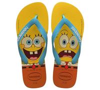 Havaianas Top Spongebob, Flip Flop Unisex Adults, Citrus Yellow, 34 EU