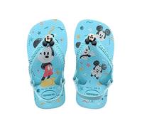 Havaianas Unisex Baby Disney Classics Ii Blue Water Flip-Flop, Blau - Blue Water, 19 EU