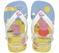 Havaianas Unisex Baby Peppa Pig Flipflop, Buttercream, 21 EU