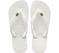 Havaianas Unisex Brasil Zehentrenner 4000032, Weiß,39/40 EU