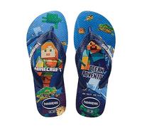 Havaianas Unisex Kinder Baby Minecraft Flipflop,Weiß,23/24 EU