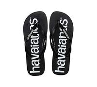 Havaianas Unisex-Kinder Top Logomania Zehentrenner, Weiß, 25/26 EU