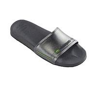 Havaianas Unisex Old Slide Brasil Sandalen, New Graphite, 37-38 EU
