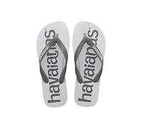 Havaianas Unisex Top Logomania 2 Flip flops, Stahlgrau 35/36 EU
