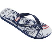 Havaianas Unisex Top Marvel Flip flops, Navy / Navy / Weiß 33/34 EU