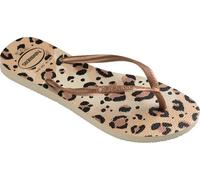 Havaianas Slim Animals - Zehensandalen - Damen 37/38 BR Beige