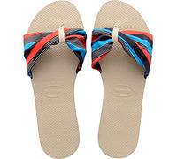 Havaianas You Saint Tropez Pantoletten/Clogs Damen Beige - 41/42 - Pantoffel Shoes