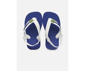 Havaianas - Zehensandalen Baby Brasil Logo 2 - Blau - Größe 21