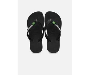 Havaianas - Zehensandalen Brasil Logo E - Schwarz - Größe 27 - 28