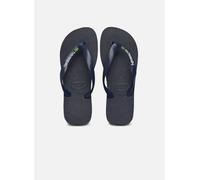 Havaianas - Brasil Logo, ikonische, bequeme und langlebige Badelatschen mit Brasilien- Flagge und rutschfester Sohle mit farbigen Streifen, Unisex-Erwachsene